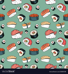 Top sushi background 4k Download