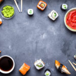 Download sushi background HD