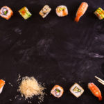 Top sushi background Download