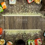 Download sushi background HD