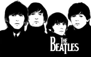 Download the beatles wallpaper black and white HD