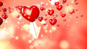 Download valentines animated background HD