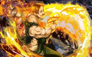 Download wallpaper escanor HD