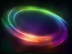 Download wallpaper galaxy rainbow HD