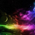 Top wallpaper galaxy rainbow HD Download