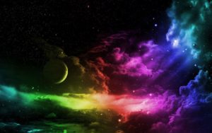 Top wallpaper galaxy rainbow HD Download