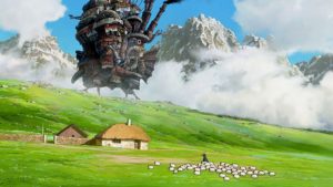 Top wallpaper howl's moving castle 4k Download