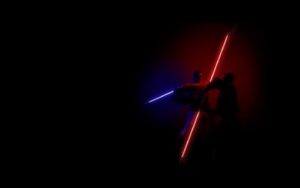 Download wallpaper lightsaber HD