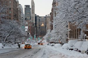 Download wallpaper new york winter HD