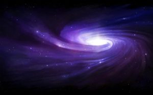 Download wallpaper purple galaxy HD