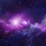 Download wallpaper purple galaxy HD