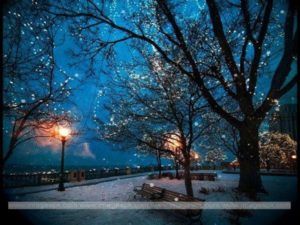 Top winter night scenes wallpaper 4k Download