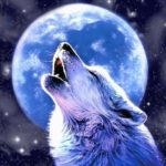 Download wolf howling wallpaper HD