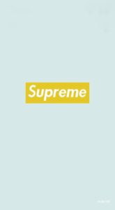 Top yellow supreme wallpaper HD Download