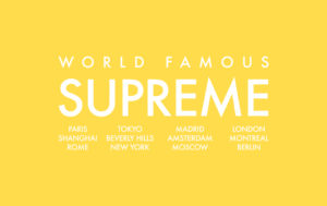 Top yellow supreme wallpaper HD Download