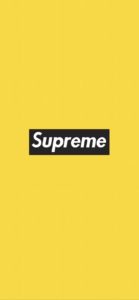 Top yellow supreme wallpaper Download