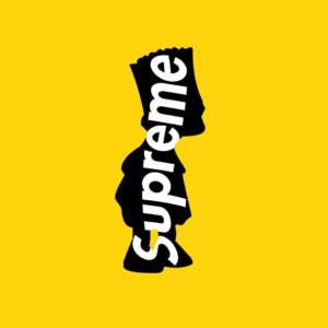 Top yellow supreme wallpaper HD Download