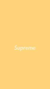 Top yellow supreme wallpaper 4k Download