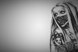 Top black and grey tattoo wallpaper 4k Download