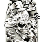Top black and grey tattoo wallpaper HD Download
