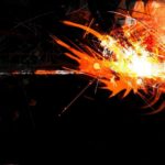 Top black and orange abstract wallpaper 4k Download