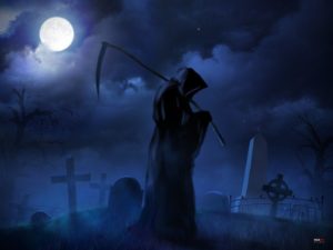 Download black grim reaper wallpaper HD