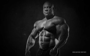 Download bodybuilder black wallpaper HD