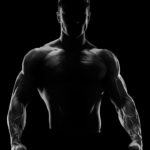 Download bodybuilder black wallpaper HD