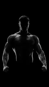 Download bodybuilder black wallpaper HD