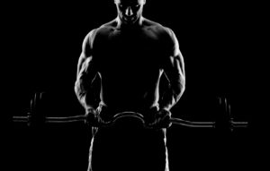 Download bodybuilder black wallpaper HD