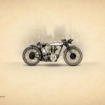 Download cafe racer background HD