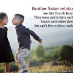 Download cute brother and sister wallpaper with quotes HD