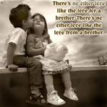 Top cute brother and sister wallpaper with quotes Download