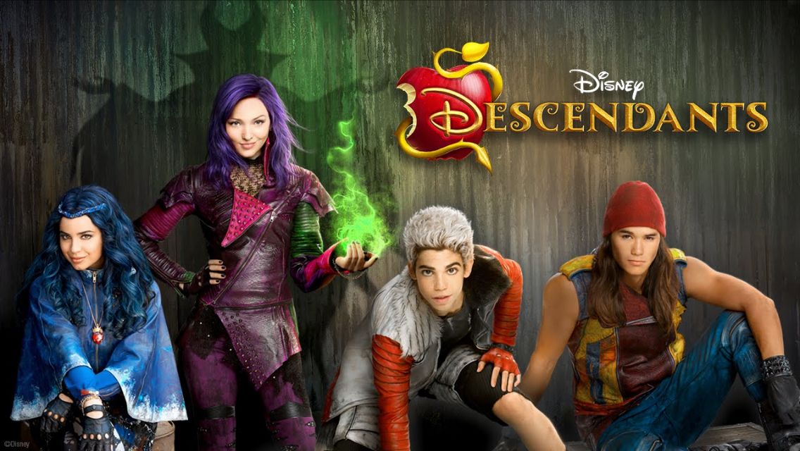 Download descendientes disney wallpaper HD