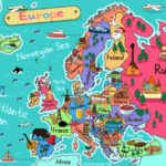 Download europe wallpaper map HD