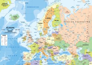 Download europe wallpaper map HD