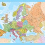 Top europe wallpaper map Download