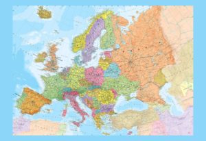 Top europe wallpaper map Download