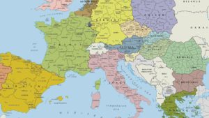 Download europe wallpaper map HD