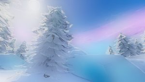 Download fortnite snow background HD