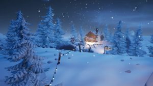 Top fortnite snow background Download