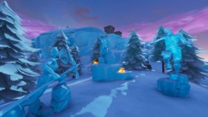 Top fortnite snow background 4k Download