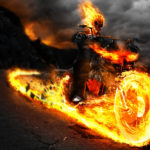 Download ghost rider bike wallpaper HD