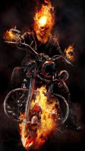 Download ghost rider bike wallpaper HD