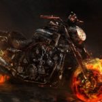 Download ghost rider bike wallpaper HD