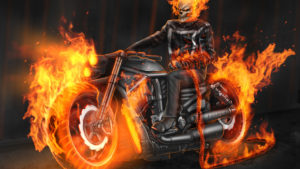 Top ghost rider bike wallpaper 4k Download