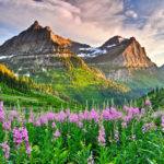 Download glacier national park background HD