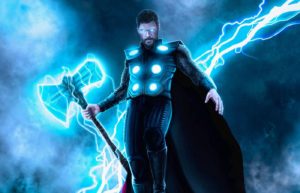 Download god of thunder wallpaper HD