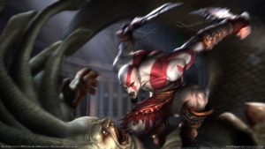 Download god of war 2 kratos wallpaper HD