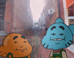 Download gumball background HD